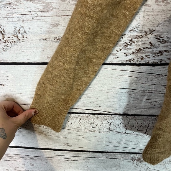 Aritzia the Group Babaton Thurlow Alpaca Wool Blend Sweater in Brown - Picture 6 of 11